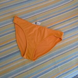 ⭐ NEW NWT Aerie Orange Bikini Bottoms Size Large